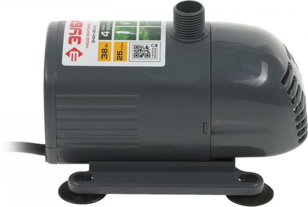 Насос садовый фонтанный Зубр ЗНФЧ-25-2.0 38Вт 1500л/час