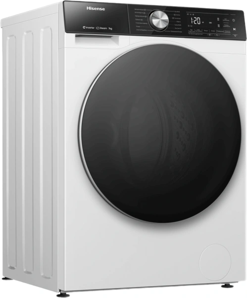 Стиральная машина Hisense WF5S7041BW класс: A загр.фронтальная макс.:7кг белый инвертер
