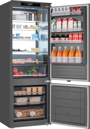 Холодильник Weissgauff WRKI 1970 Total NoFrost Inverter Premium EcoFresh 2-хкамерн. инвертер (433160)