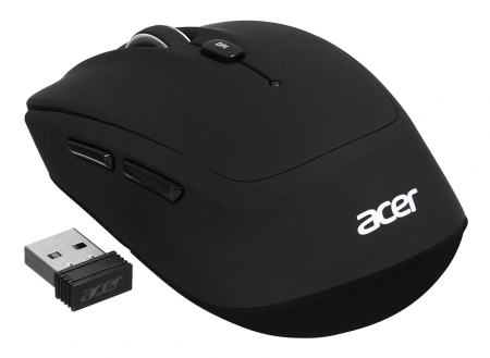 Мышь Acer OMR050 черный оптическая (1600dpi) беспроводная BT/Radio USB (6but)