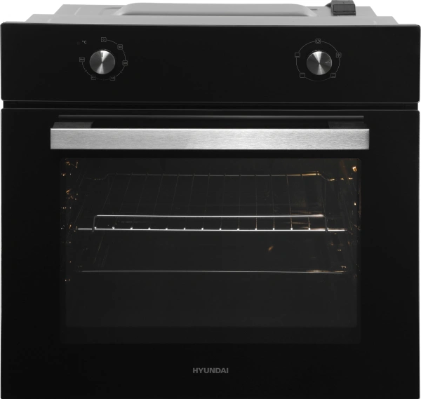 Духовой шкаф Электрический Hyundai HEO 62312 BG черный