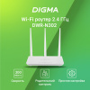 Роутер беспроводной Digma DWR-N302 N300 10/100BASE-TX белый (упак.:1шт)