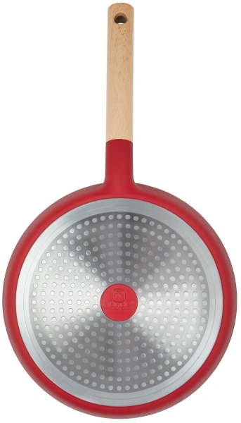 Сковорода Rondell Red Edition RDA-1004 круглая 24см покрытие: Xylan Plus ручка несъемная (без крышки) красный