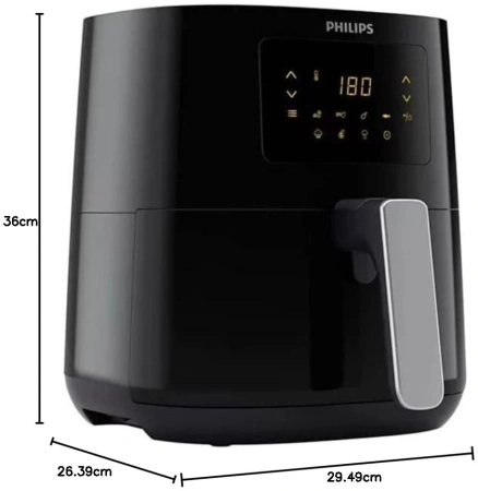 Аэрогриль Philips HD9252/70 1400Вт черный