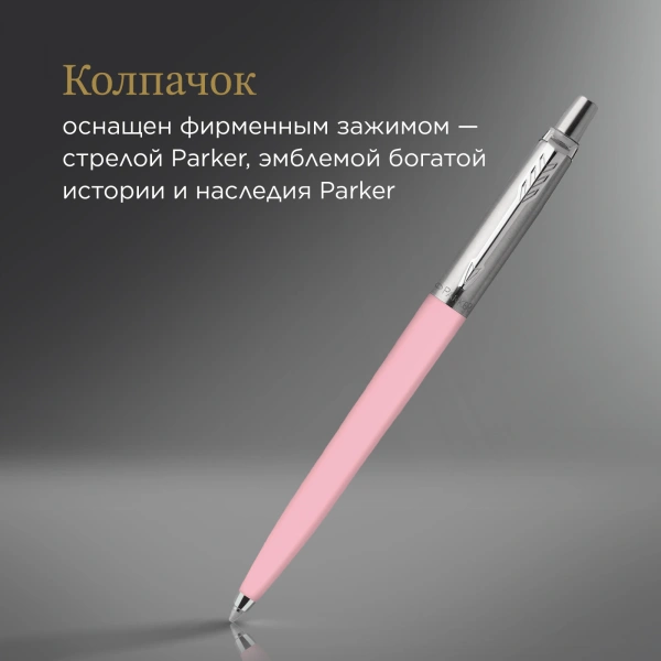 Ручка шариков. Parker Jotter Originals Baby pink 706C (2123469) M син. черн. блистер