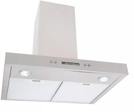 Вытяжка каминная Elica Spot Plus IX/A/90 серебристый управление: кнопочное (1 мотор)