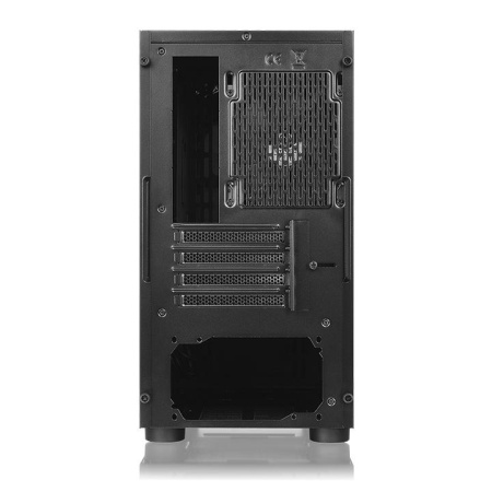 Корпус Thermaltake Versa H17 window черный без БП mATX 2xUSB2.0 1xUSB3.0 audio bott PSU