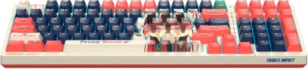 Клавиатура A4Tech Bloody AT98 Proxy Boom механическая бежевый/красный USB for gamer LED (AT98)