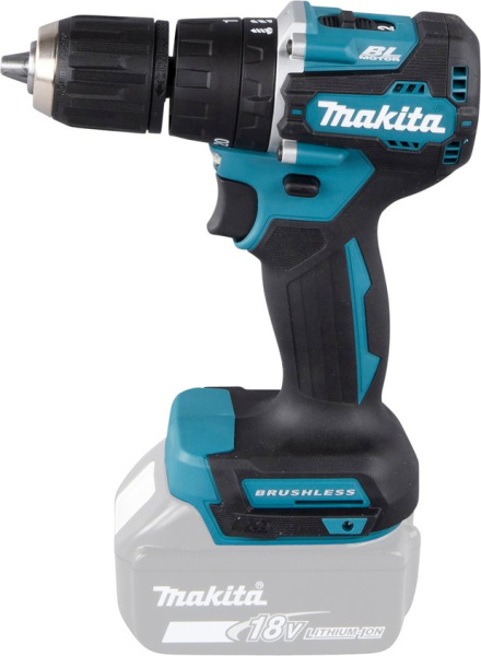 Дрель-шуруповерт Makita DHP487Z аккум. патрон:быстрозажимной