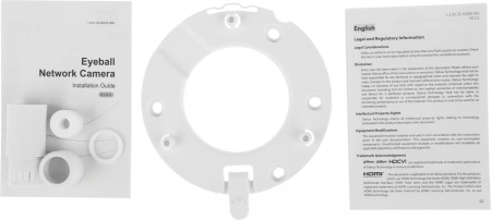 Камера видеонаблюдения IP Dahua DH-IPC-HDW1230DTP-STW-0280B Wi-Fi 2.8-2.8мм цв. корп.:белый