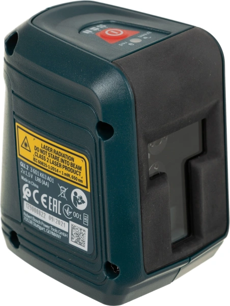 Нивелир лазерн. Bosch GLL 2 + MM2 2кл.лаз. 635нм цв.луч. красный 2луч. (0601063A01)