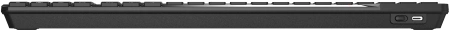 Клавиатура A4Tech Fstyler FBK27C AS черный USB беспроводная BT/Radio slim Multimedia (FBK27C AS)