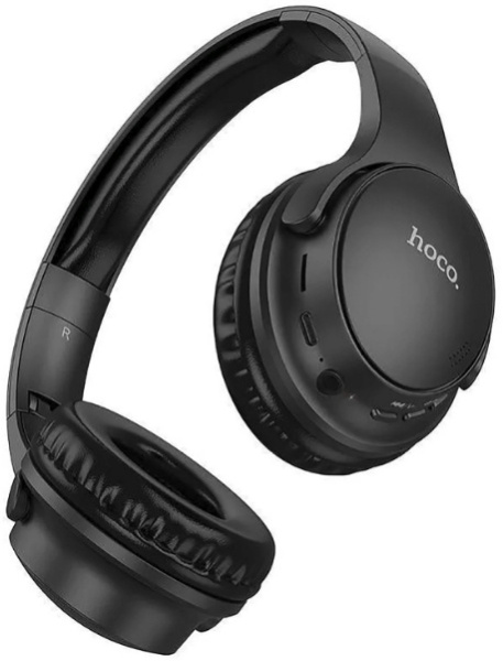 Гарнитура накладные Hoco Mighty W40 1.2м черный беспроводные bluetooth