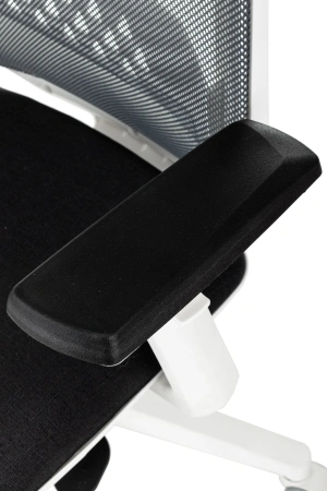 Кресло Бюрократ MC-W611N темно-серый TW-04 38-417 сетка/ткань крестов. пластик пластик белый