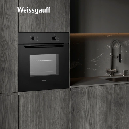 Духовой шкаф Электрический Weissgauff EOV 166 LB черный