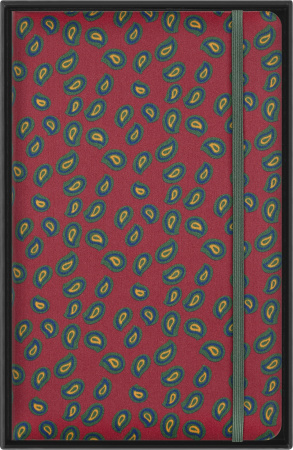 Блокнот Moleskine LE PRESCIOUS & ETHICAL SILK 130х210мм 240стр. линейка подар.кор. бордовый