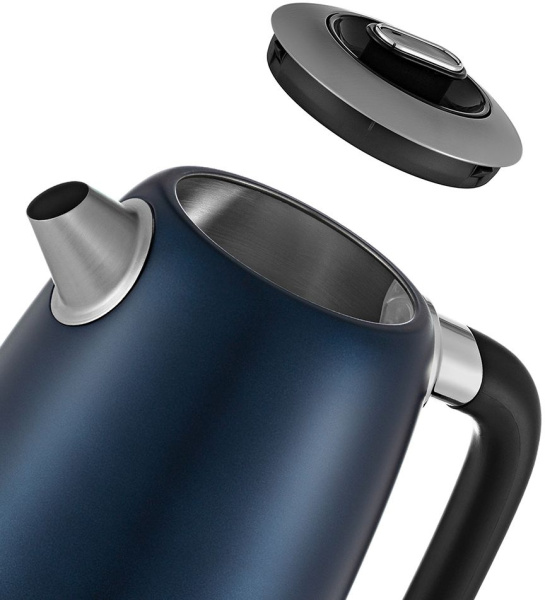 Чайник электрический Kitfort КТ-6121-3 1.7л. 2200Вт синий (корпус: нержавеющая сталь/пластик)