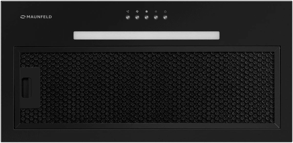 Вытяжка встраиваемая Maunfeld Trapeze 603EM черный управление: кнопочное (1 мотор)