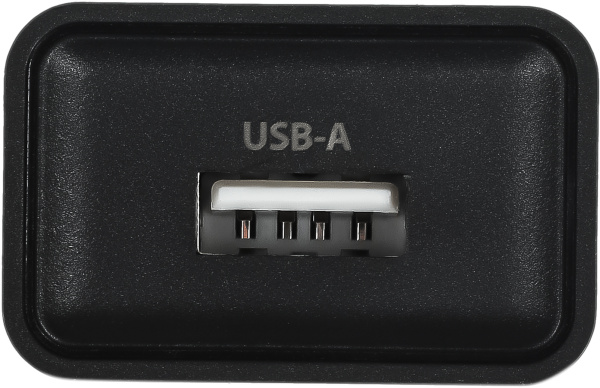 Сетевое зар./устр. Buro BUWA1 10.5W 2.1A USB-A черный (BUWA10S100BK)