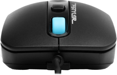 Мышь A4Tech Fstyler FM10 черный/синий оптическая (1600dpi) USB (4but)