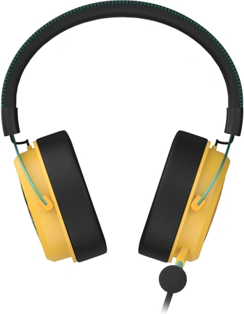 Наушники с микрофоном A4Tech Bloody M595 Renegade желтый 2.5м мониторные USB (M595)