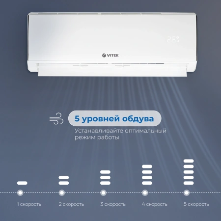 Сплит-система Vitek VT-2515 белый