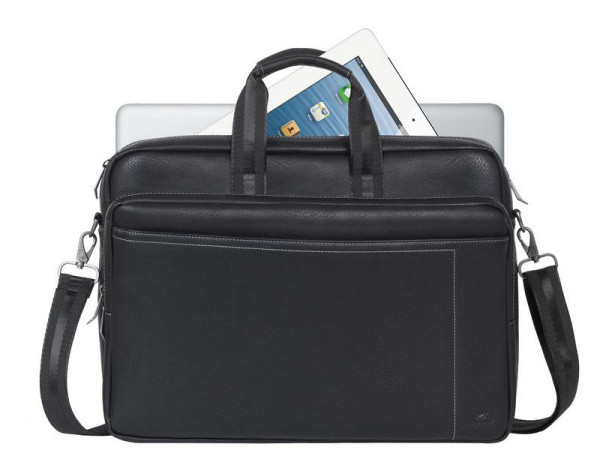 Сумка для ноутбука 16" Riva 8940 (PU) черный