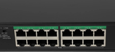 Коммутатор Netis P116GC (L2) 18x1Гбит/с 16PoE+ 240W неуправляемый