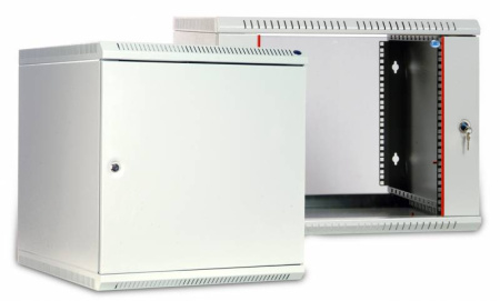 Шкаф коммутационный ЦМО (ШРН-М-12.650) настенный 12U 600x650мм пер.дв.стекл 50кг серый 581мм 25.1кг 180град. 610мм
