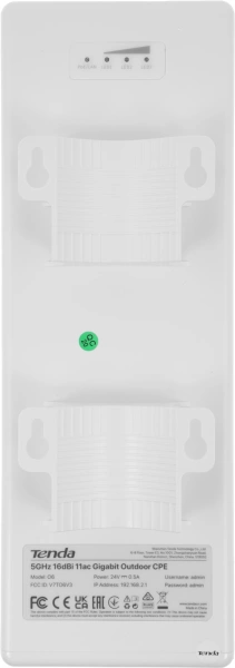 Точка доступа Tenda O6 AC900 Wi-Fi белый