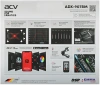 Автомагнитола ACV ADX-907BM 1DIN 4x50Вт v5.0 DSP 3 ПДУ (40306)