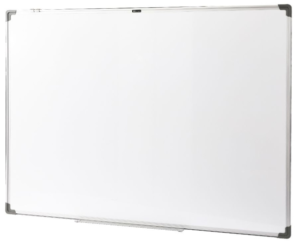 Доска магнитно-маркерная Deli E39034A лак белый 90x120см алюминиевая рама