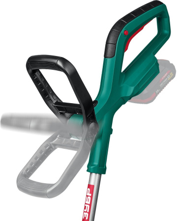 Триммер электрический Зубр ТА-185 аккум. 18Вт неразбор.штан. реж.эл.:леска