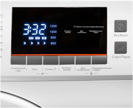 Стиральная машина Maunfeld MFWM148WH класс: A+++ загр.фронтальная макс.:8кг белый инвертер