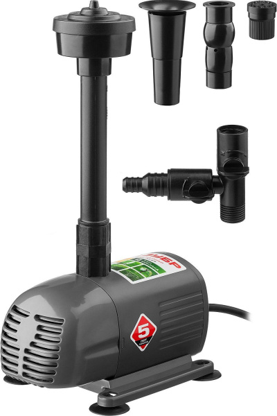 Насос фонтанный Зубр ЗНФЧ-33-2.5 50Вт 1980л/час