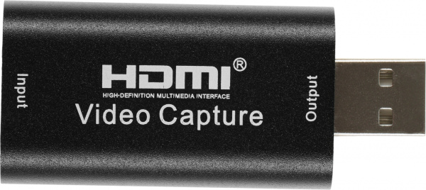 Адаптер аудио-видео Premier PX 5-990A HDMI (f)/USB черный (5-990A)