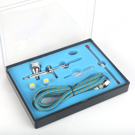 Аэрограф Patriot AB 400 9л/мин соп.:0.2мм бак:0.09л серебристый