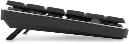 Клавиатура Оклик K615X механическая серый/серебристый USB slim Multimedia for gamer LED (1934413)