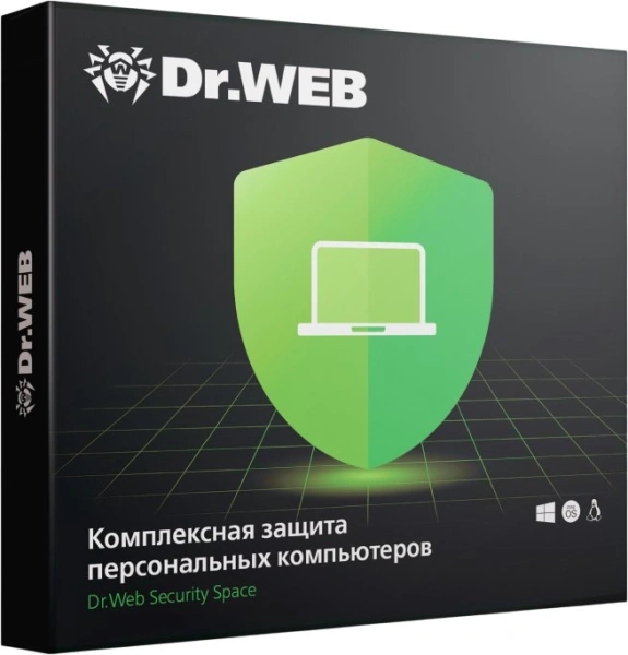 Программное Обеспечение DR.Web Security Space КЗ 3 ПК/1 год (BHW-B-12M-3-A3)
