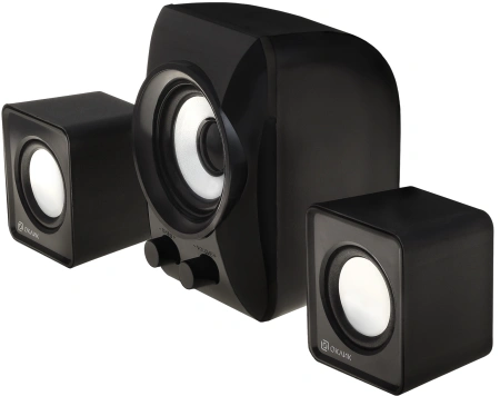 Колонки Оклик OK-420 2.1 черный 11Вт