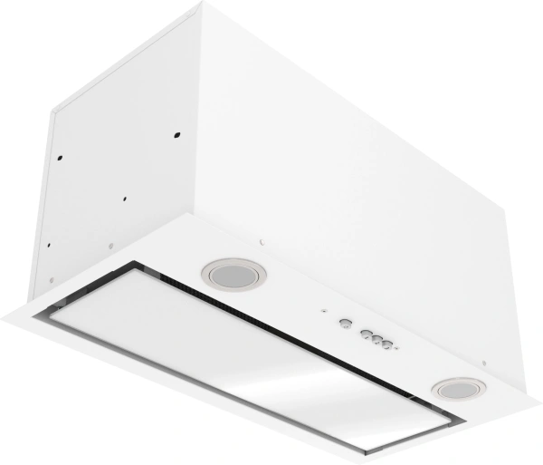 Вытяжка встраиваемая Elikor Cube 60П-1000 белый управление: кнопочное