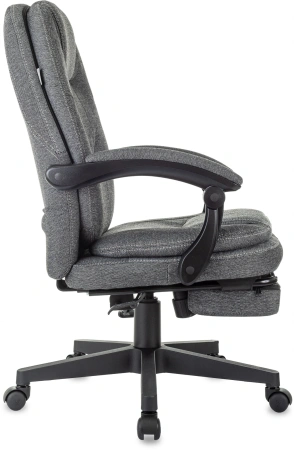 Кресло руководителя Бюрократ CH-868MSG-BF серый 3C1 крестов. пластик подст.для ног пластик черный