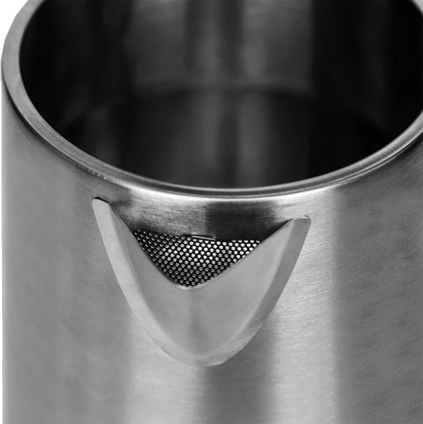 Чайник электрический Scarlett SC-EK21S23 1.7л. 2200Вт серебристый/черный корпус: металл