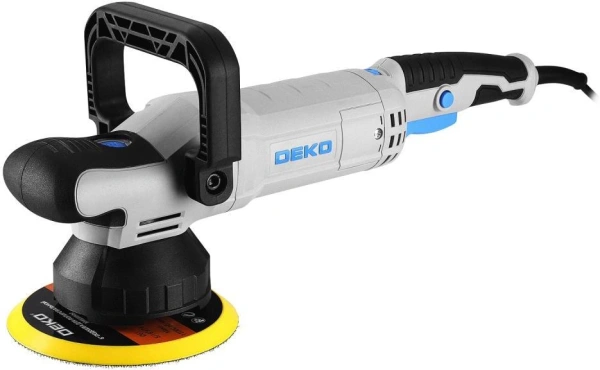 Полировальная машина Deko PDK-1600 PRO 1600Вт 4000об/мин рез.шпин.:M8 d=150мм (085-1065)