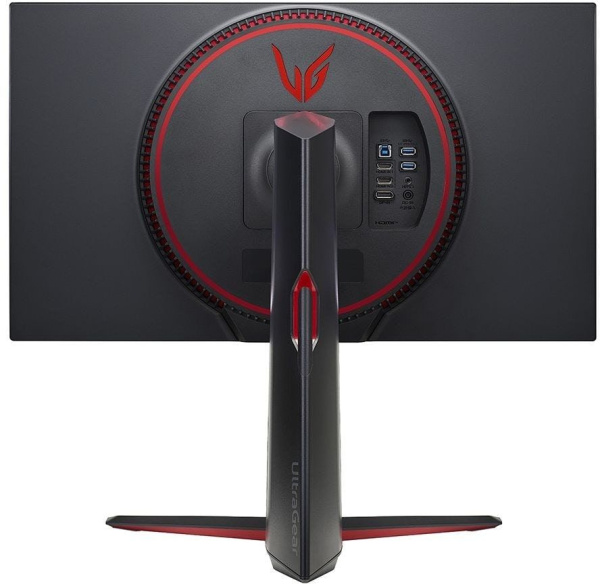 Монитор LG 27" UltraGear 27GP95R-B черный IPS LED 16:9 HDMI матовая HAS Piv 1000:1 360cd 178гр/178гр 3840x2160 144Hz G-Sync DP 4K USB 7.4кг