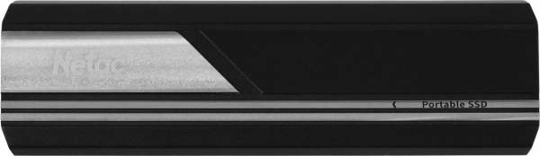 Накопитель SSD Netac USB-C 2TB NT01ZX10-002T-32BK ZX10 1.8" черный