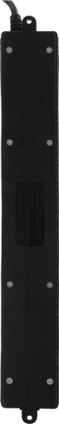 Сетевой фильтр Powercube SPG6-B-3M 3м (6 розеток) черный (коробка)