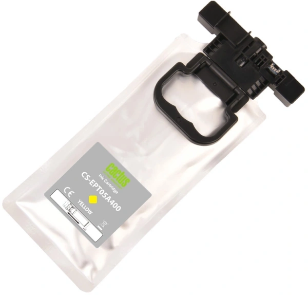 Картридж струйный Cactus CS-EPT05A400 T05A4 желтый (215мл) для Epson WorkForce Pro WF-C878/C879