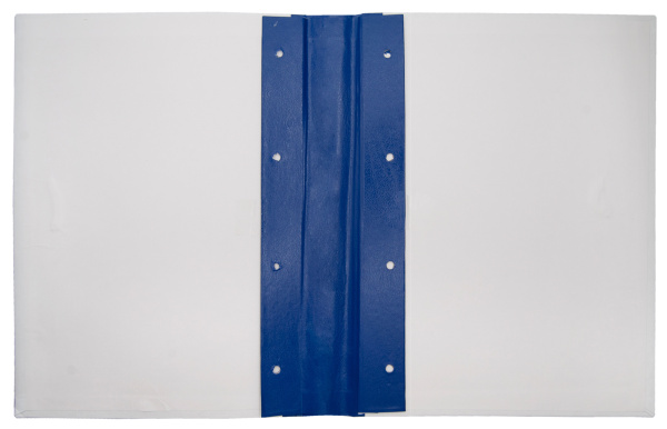 Папка архивная 2 завязки Silwerhof КБЗ-2-50Р бумвинил корешок 50мм разобранный A4 ассорти с гребешками