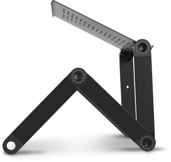 Стол для ноутбука Buro BU-804 столешница металл черный 48x48x26см